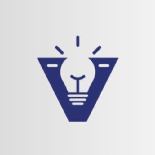 Logo Valeriote Cinza e Azul